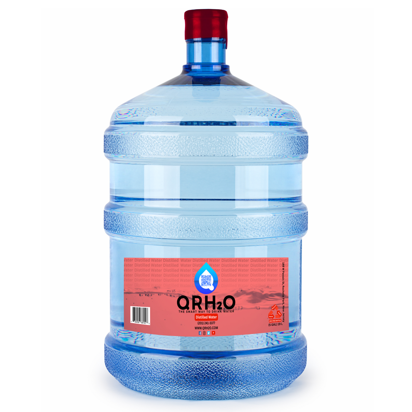 5-Gallon 100% Distilled Water