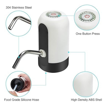 2 Purified + 2 Alkaline + 1 Electric Pump