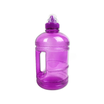 Large Capacity Half Gallon Bottle with Leak-Proof Sports Cap for On-the-Go Hydration (purple)