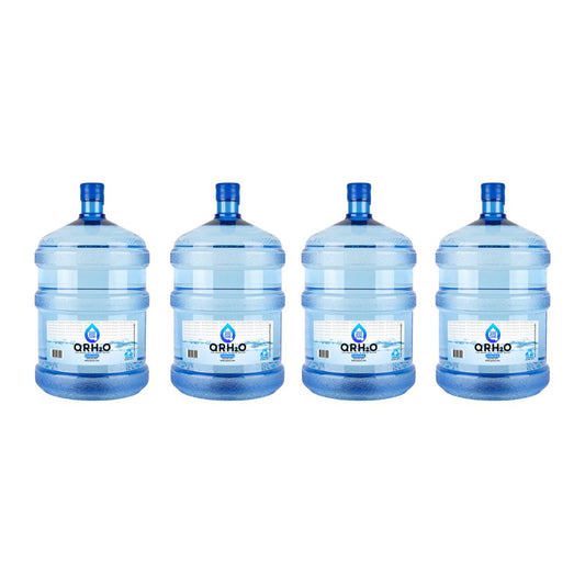 4x Purified 5-Gallon Water Bottles