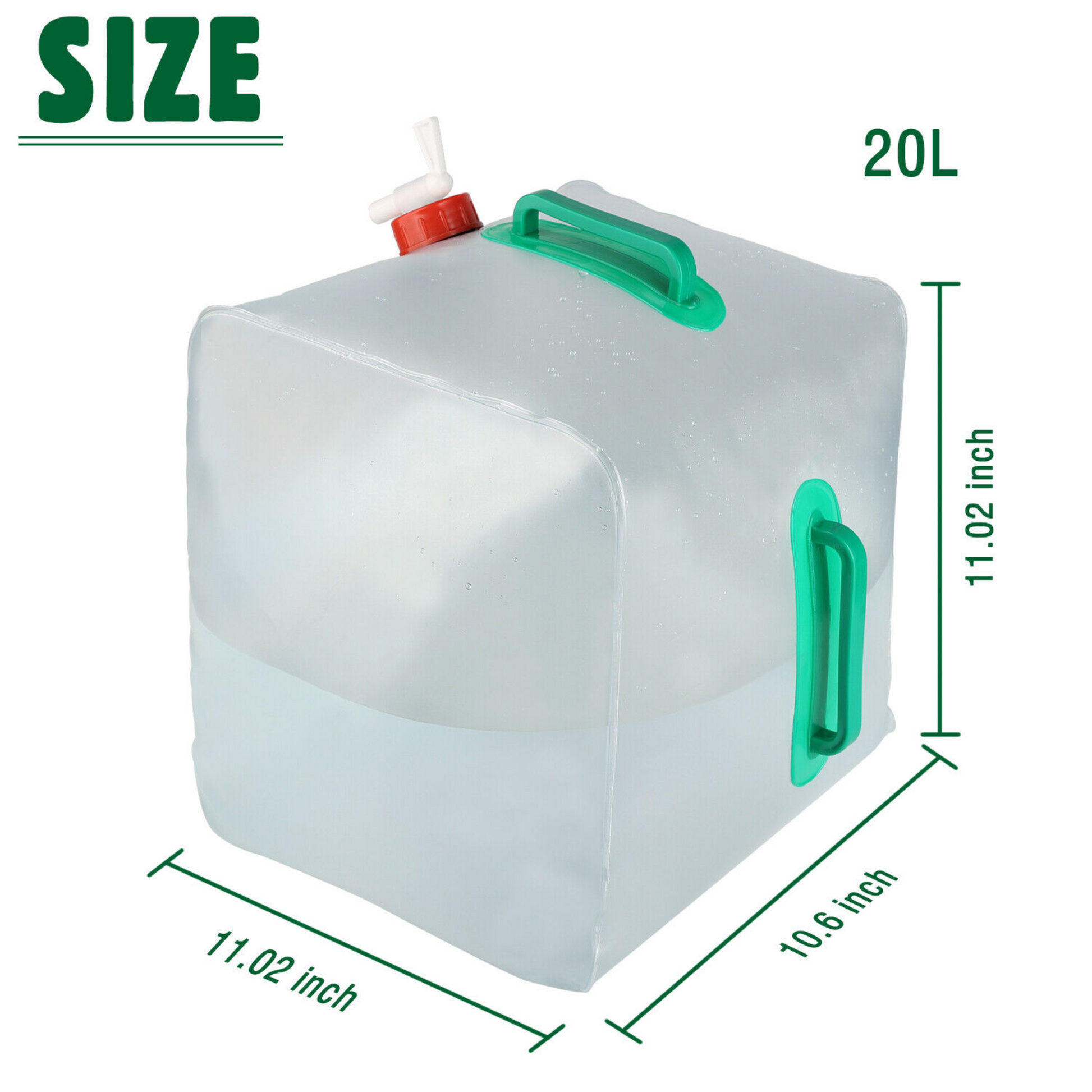 Collapsible Water Container Portable Folding Camping Water Carrier