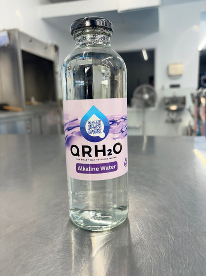 12-Pack Alkaline Glass Water Bottles