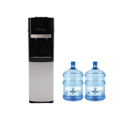 Bottom Loader Water Dispenser Stainless Steel - Hot & Cold Water