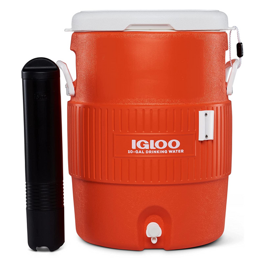 Igloo 10-Gallon Sports Cooler with Convenient Cup Dispenser - Perfect for Outdoor Events