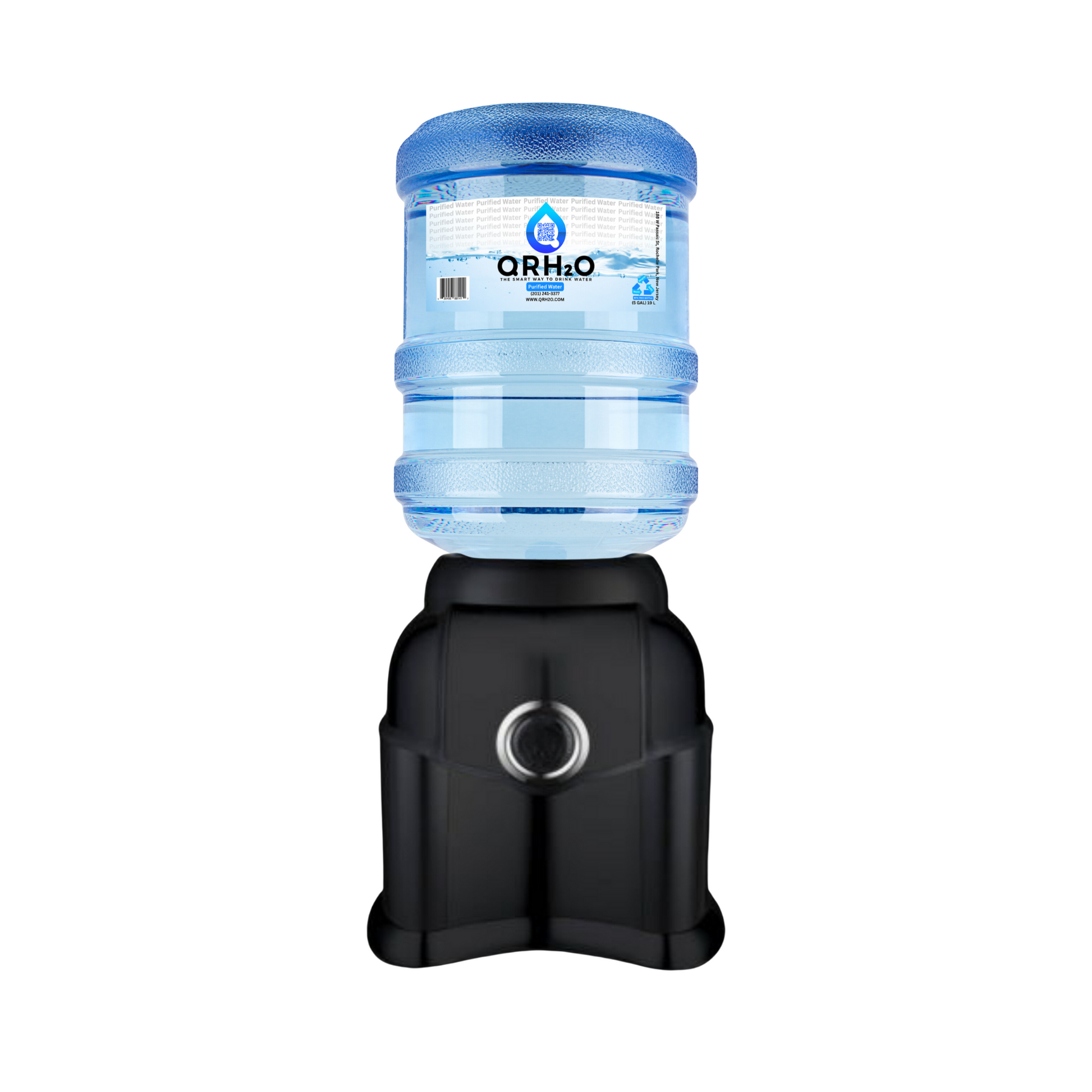 Upgrade your hydration routine with our 4-pack of 5-gallon waters and countertop dispenser, offering a choice of alkaline or purified water at room temperature.