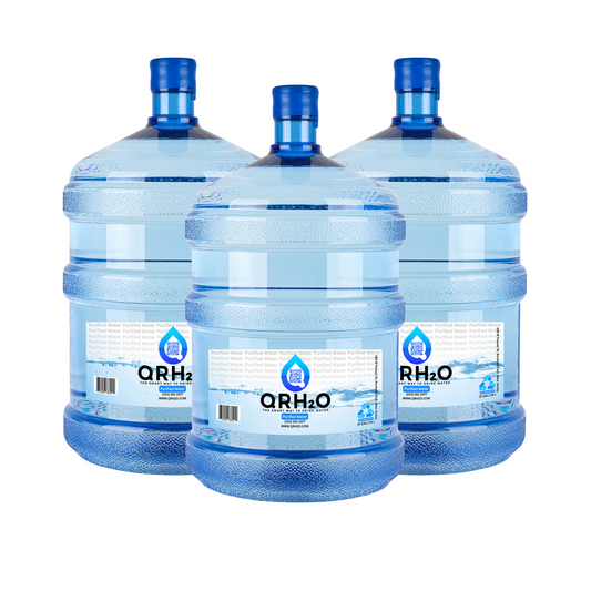 Buy 2 Get 1 Free: 5-Gallon Bottles of Your Choice - Purified or Alkaline Water