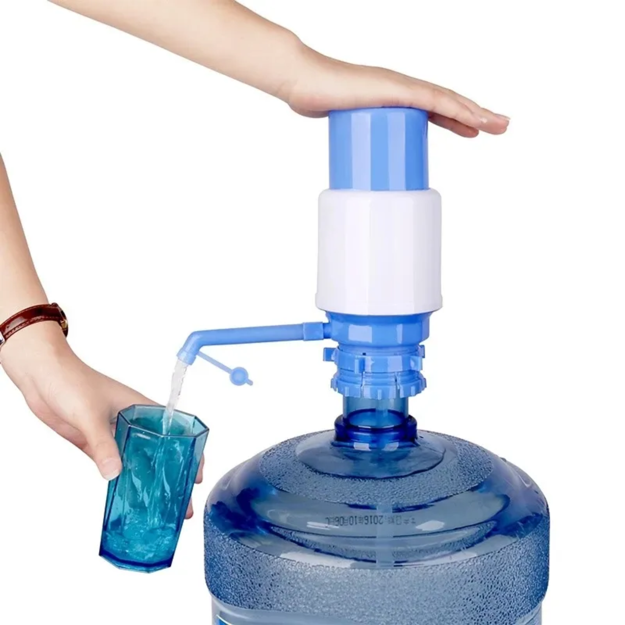 Manual Water Dispenser Pump for 5-Gallon Bottle – QRH2O