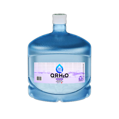 3-gallon container of 100% alkaline water for pure, refreshing hydration