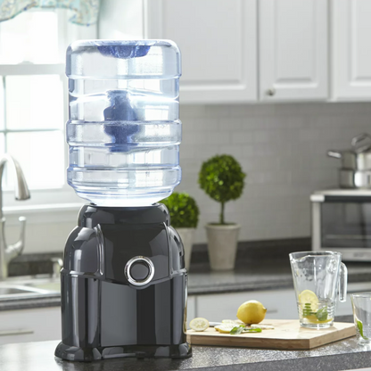 Convenient Primo Top Load Water Dispenser for Countertop in Black